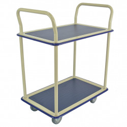 Fimm Desserte polyvalente charge 300 kg 2 plateaux sans grilles 890x590mm r Kobleo