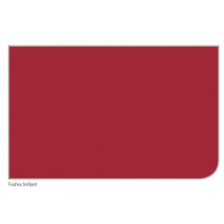 Akw Panneau mural fushia brillant 2420x600mm Kobleo