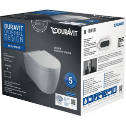 Duravit Pack WC suspendu Rimless 570 x 370 mm blanc 45290900A1 Duravit Kobleo