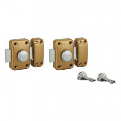Thirard Paire de verrous CAPITAL DC 45 mm et cylindre profilé HG 30 x 30 mm 6  Thirard Kobleo