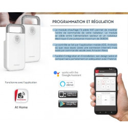 Thomson Pack de 2 modules de chauffage électrique Fil pilote WIFI 2xCALI-P Kobleo