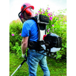 Scheppach Outil multis moteur Dorsal 4 1 thermique 2 temps 517cm3ètre coupe 45 Scheppach Kobleo