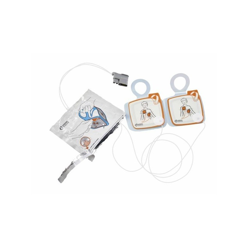 Esculape Paire d'électrodes pédiatrique pour défibrillateur PowerHeart G5 Esculape Kobleo