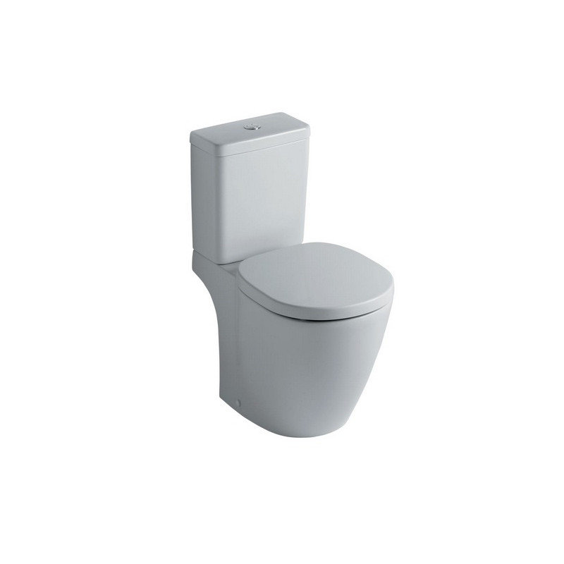 Ideal standard Pack WC avec cuvette sortie horizontale abattant réservoir Blanc CONNE Kobleo