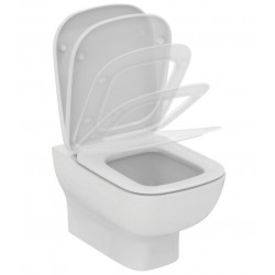 Porcher Pack WC suspendu Aquablade Kheops blanc avec abattant frein de chute Kobleo