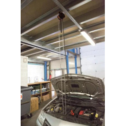 Ribitech Palan à chaîne 2 tonnes PRPC2T Kobleo