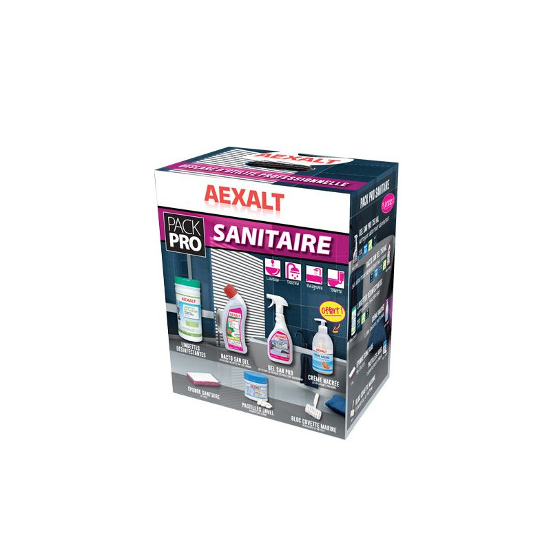 Aexalt Pack complet 7 produits Pro Sanitaire Kobleo