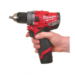 Milwaukee Perceuse visseuse 12V Li-ion 2x 2.0 Ah 37 Nm avec HD Box M12 FDD-202X Kobleo Milwaukee Perceuse visseuse 12V Li-ion 2x 2.0 Ah 37 Nm avec HD Box M12 FDD-202X Kobleo