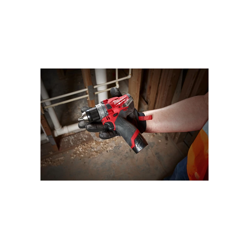 Milwaukee Perceuse visseuse 12V Li-ion 2x 2.0 Ah 37 Nm avec HD Box M12 FDD-202X Kobleo Milwaukee Perceuse visseuse 12V Li-ion 2x 2.0 Ah 37 Nm avec HD Box M12 FDD-202X Kobleo