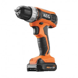 AEG Perceuse visseuse à batterie 12V 1,5Ah Li-Ion 30Nm BS12G3LI-152C Kobleo AEG Perceuse visseuse à batterie 12V 1,5Ah Li-Ion 30Nm BS12G3LI-152C Kobleo
