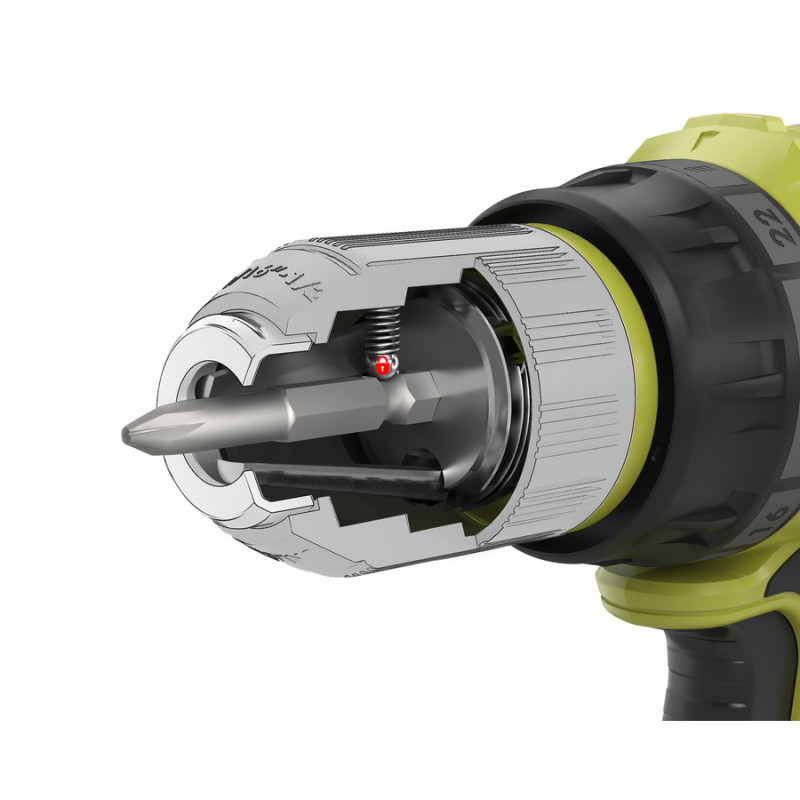 Ryobi Perceuse visseuse One+ 18V Li-Ion 13mm 2Vitesses R18DD7-0 Ryobi Kobleo Ryobi Perceuse visseuse One+ 18V Li-Ion 13mm 2Vitesses R18DD7-0 Ryobi Kobleo