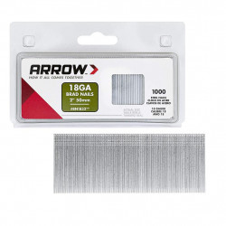 Arrow Boîte de 1000 pointes pour agrafeuse pneumatique PT18G 50 mm Kobleo