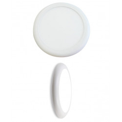 Fox Plafonnier LED encastrable rond SMD 18W 1500Lm 3000K Kobleo