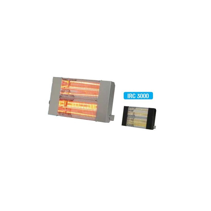 Sovelor Chauffage radiant électrique IRC3000CI inox infrarouge 3000W Sovelor Kobleo