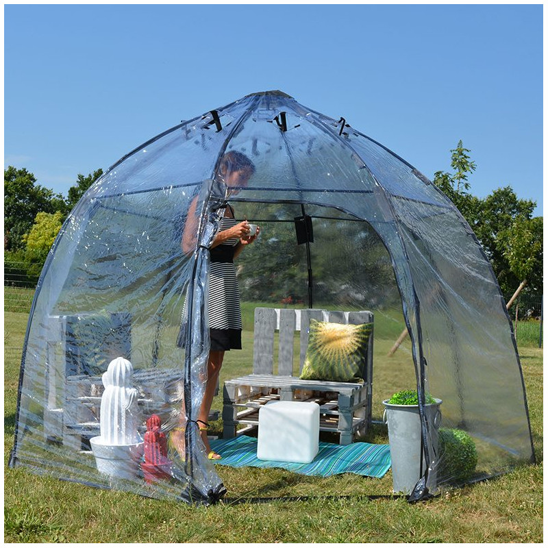 Mundus Bulle d'hiver extérieur 6 m² Diam 2.8 m translucide Kobleo Mundus Bulle d'hiver extérieur 6 m² Diam 2.8 m translucide Kobleo