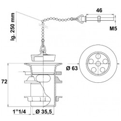 Bossini Bonde à lanterne Kobleo