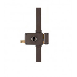 Thirard Boîtier de serrure Marron à tirage 140 x 88 mm Gauche HORGA Kobleo