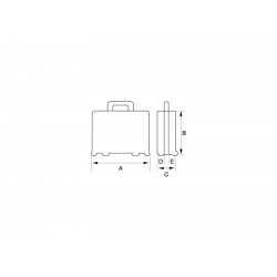 Bahco Boite à outils rigide 35 l 4750RC021 Bahco Kobleo