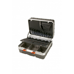 Bahco Boîte outils rigide 42 L sur roulettes pochettes plastique 465x215x352 Bahco Kobleo