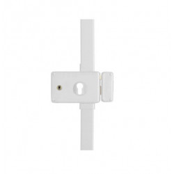 Thirard Boîtier de serrure Blanc à fouillot 140 x 88 mm Droite HORGA Kobleo