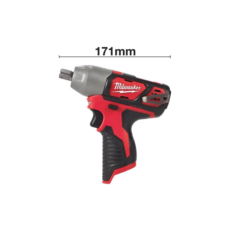 Milwaukee Boulonneuse à choc M12 BIW12-0 12V 138Nm produit seul Milwaukee Kobleo Milwaukee Boulonneuse à choc M12 BIW12-0 12V 138Nm produit seul Milwaukee Kobleo