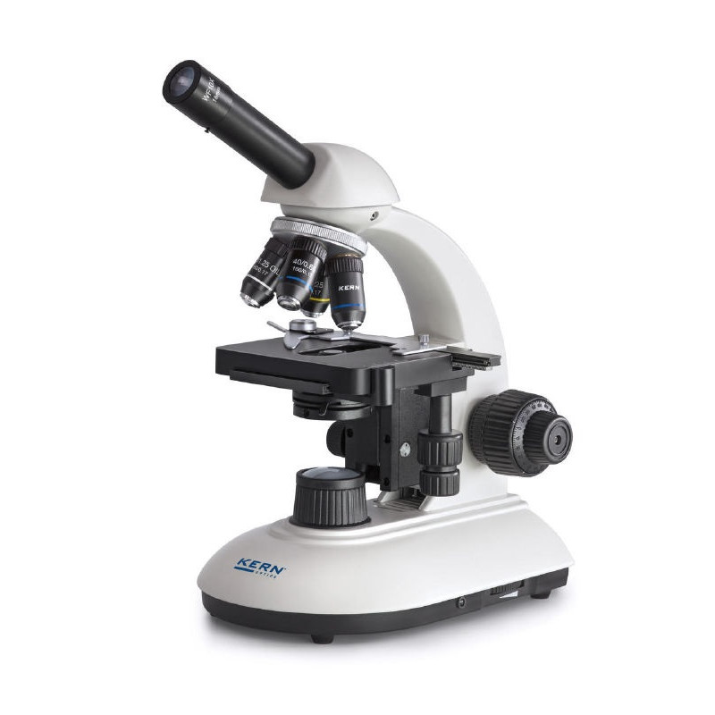 Kern sohn Microscope à lumière transmise OBE 101 monoculaire 4x/10x/40x Kern Kobleo