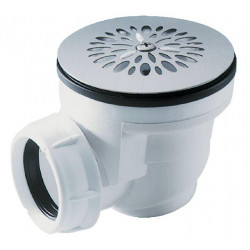 Nicoll Bonde siphoïde en plastique pour receveur Grès orifice Diam 60 mm Kobleo