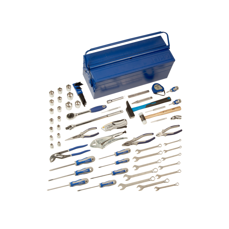 Irimo Boîte à outils métallique maintenance, équipée 66 pièces 9020F550TS10 Irimo Kobleo