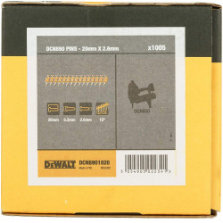 DeWalt Boîte de 1005 Pointes béton standard pour cloueur DCN890 26x20mm DCN89 DeWalt Kobleo