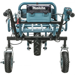 Makita Brouette 18 V Li-Ion charge 130 Kg sans batterie ni chargeur DCU180Z Kobleo