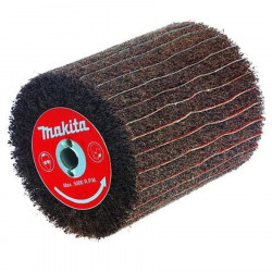 Makita Brosse texture abrasive et lamelles papier abrasif Grain : 80  Makita Kobleo