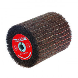 Makita Brosse texture abrasive et lamelles papier abrasif Grain : 180  Makita Kobleo