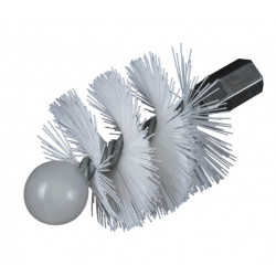 Ribiland Brosse hérisson rond pour poêle Diam 100mm Kobleo Ribiland Brosse hérisson rond pour poêle Diam 100mm Kobleo