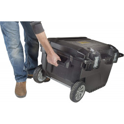 Stanley Coffre de chantier étanche 90 L 74,8 x 51,6 x 43 cm FATMAX Kobleo Stanley Coffre de chantier étanche 90 L 74,8 x 51,6 x 43 cm FATMAX Kobleo