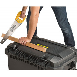 Stanley Coffre de chantier étanche 90 L 74,8 x 51,6 x 43 cm FATMAX Kobleo Stanley Coffre de chantier étanche 90 L 74,8 x 51,6 x 43 cm FATMAX Kobleo
