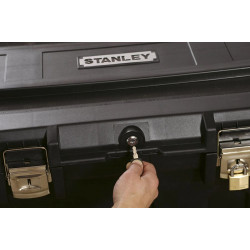Stanley Coffre de chantier 1-93-278 pro 190L 2 roues Stanley Kobleo