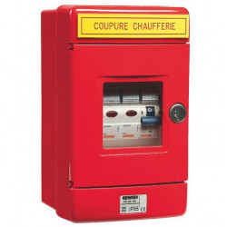 Gewiss Coffret rouge pour chaufferie Monophasé Gewiss Kobleo