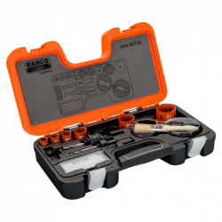 Bahco Coffret de scies trépans bimétal Sandflex 19 à 48 mm 8 pcs 3834-SET-62 Bahco Kobleo