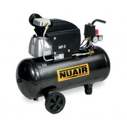 Nuair Compresseur à air 2CV 15kW Monophasé 50L Entraînement direct lubrifié  Nuair Kobleo