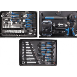 Scheppach Coffret de mécanicien avec 101 pièces d'outils TB150 Scheppach Kobleo