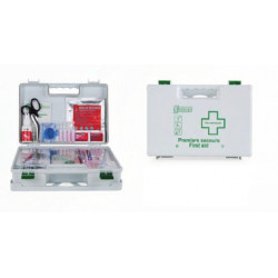 Esculape Coffret de secours en Abs Blanc pour 10 personnes ASEP INDUSTRIE 10 Esculape Kobleo