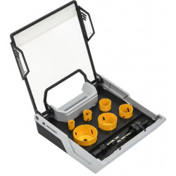 Peugeot Coffret 8 pièces trépans bimétal et forets centreurs Kobleo