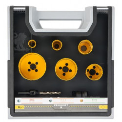 Peugeot Coffret 8 pièces trépans bimétal et forets centreurs Kobleo