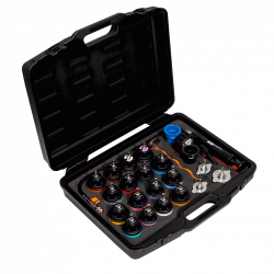 Bahco Coffret de testeurs d'étanchéité du circuit de refroidissement BE400P2 Bahco Kobleo