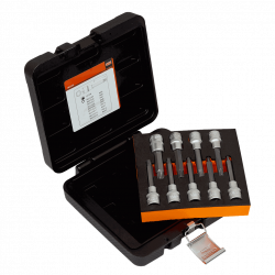 Bahco Coffret douilles 1/2 Ribe avec embout adaptés pour les moteurs BE5102 Bahco Kobleo