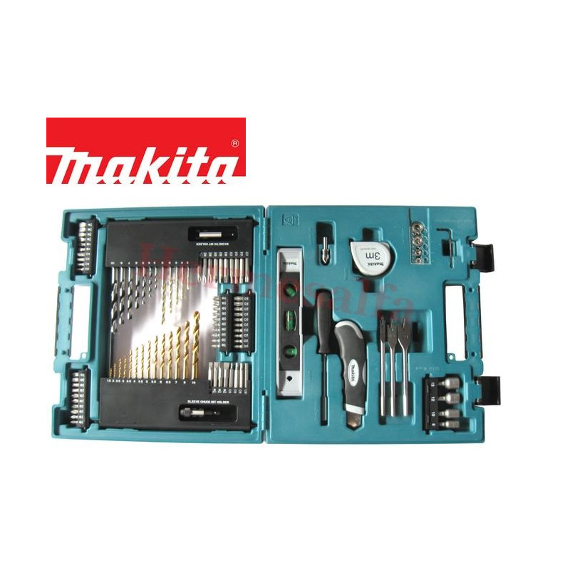 Makita Coffret ensemble Accessoires 104 pièces D-31778 Makita Kobleo