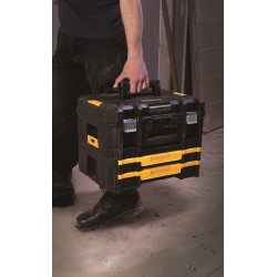 DeWalt Coffret de transport T-Stak Combo Box II et Box IV 440x326x331 mm Kobleo