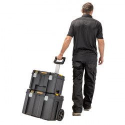 DeWalt Coffret TSTAK IP54 mobile poignée télescopique Charge 50 kg DWST83347 DeWalt Kobleo