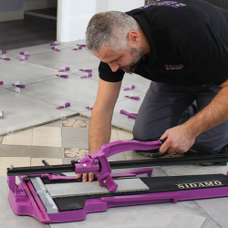 Sidamo Coupe carreaux manuel Expert CC 1000 1000mm avec housse Sidamo Kobleo