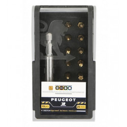 Peugeot Coffret 15 embouts de vissage HSS Long. 25mm usage intensif Kobleo
